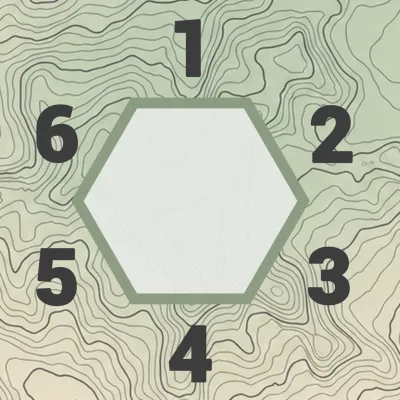 L'hexagone - vue 2